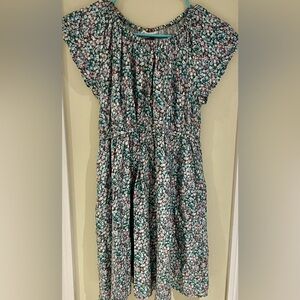 Cat & Jack Girl’s Short Sleeve Floral Dress